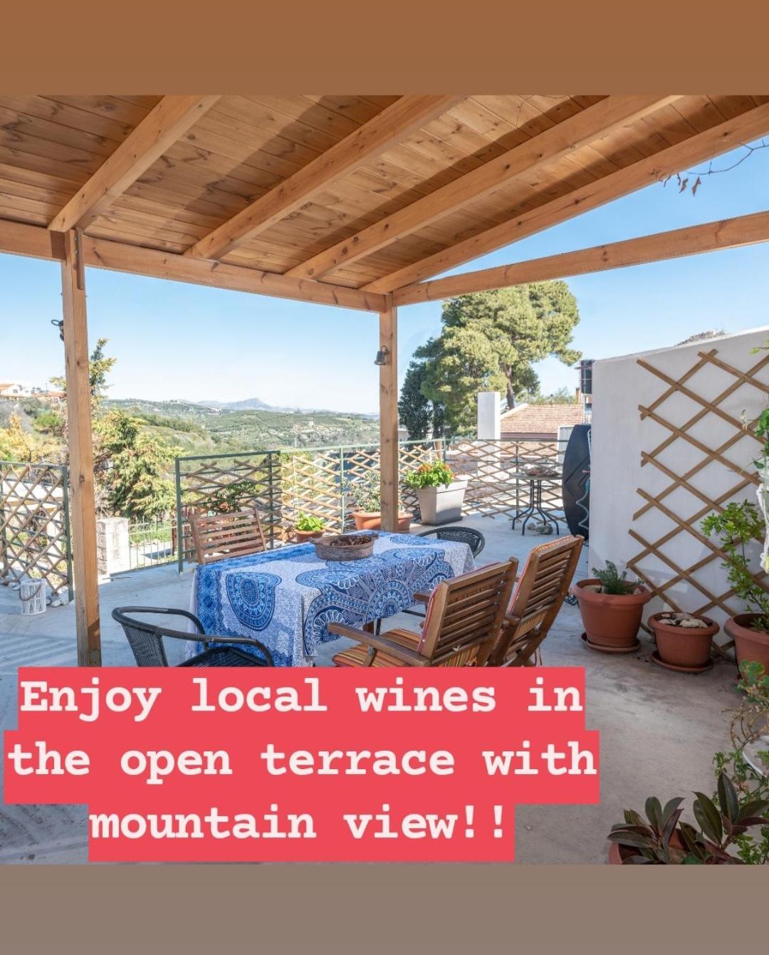 Cozy Studio In Dafnes Near To Heraklion Apartment Dhafnes Ngoại thất bức ảnh